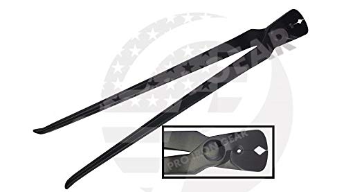 PRO IRON GEAR Horse Farrier Tools Horse Nail Pullers 12 INCH Black Color