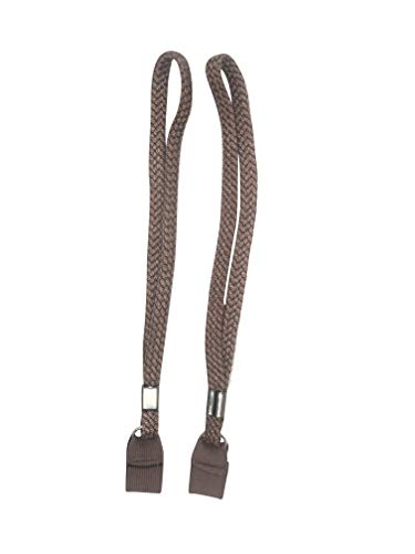 Brown Wrist Straps for Canes Two Pack