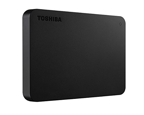 Toshiba (HDTB410XK3AA) Canvio Basics 1TB Portable External Hard Drive USB 3.0, Black