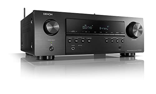 Denon AVR-S650H Audio Video Receiver, 5.2 Channel (150W X 5) 4K UHD Home Theater Surround Sound (2019) | Music Streaming | Wi-Fi, Bluetooth, AirPlay 2, Alexa, HEOS Built-in | eARC and Upgraded HDCP