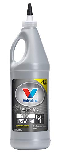 Valvoline SynPower SAE 75W-140 Full Synthetic Gear Oil 1 QT