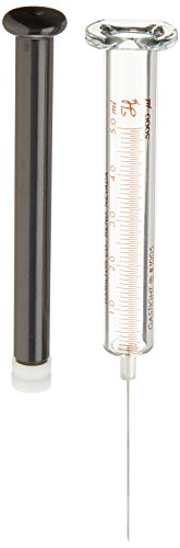 Hamilton 81517 1005 Luertip-N Gas Tight Syringe, 5 mL Volume