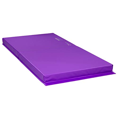 Z Athletic Landing Crash Mat Open Cell for Gymnastics, Tumbling, Martial Arts (Purple, 6ft x 3ft x 4in)