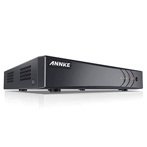 ANNKE 5MP Lite H.265+ Surveillance DVR Recorder, 8CH Hybrid 5-in-1 CCTV DVR for Security Camera, Supports 8CH Analog and 2CH IP Cameras, Easy Remote Access, Motion Detection(No hard Drive)