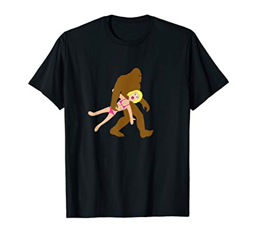 Cute Funny Sasquatch Gift | BIGFOOT BLOW UP SEX DOLL SHIRT