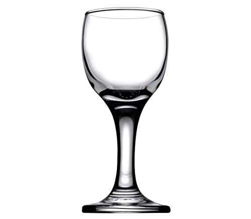 Bistro Cordial & Liqueur Extra Mini Glasses 2 oz (60 cc) - Set of 6