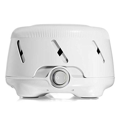 Yogasleep Dohm UNO White Noise Machine (White) | Real Fan Inside for Non-Looping White Noise | Sound Machine for Travel, Office Privacy, Sleep Therapy | For Adults & Baby | 101 Night Trial