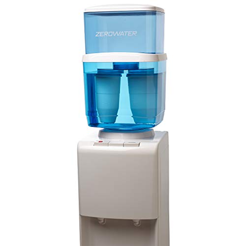 ZeroWater Refillable Filtered Water Cooler Jug, 5 Gallon Capacity