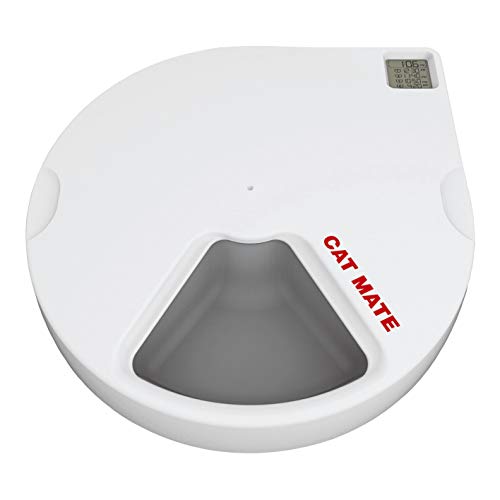 Cat Mate C500 Automatic Pet Feeder with Digital Timer for Cats and Small Dogs