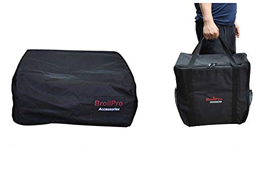 BroilPro Accessories 17 Inch Griddle Carry Bag and Cover (Fits Blackstone 17' Grill Griddle)