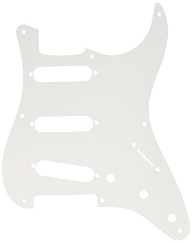 Fender 57 Stratocaster (8-Hole) 1-Ply Pick Guard for 3 Single-Coil Pickups - White