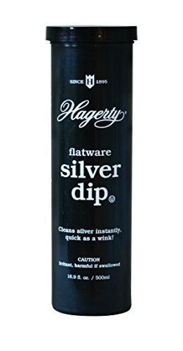 Hagerty 17245 Flatware Silver Dip, 16.9 fl.Oz, Black