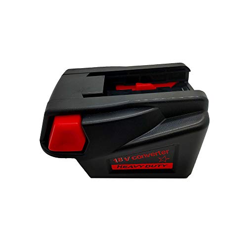 Adapter Converter for Milwaukee M18 18V Li-ion Battery to Milwaukee V18 48-11-1830 Battery;48-11-2200 48-11-2230 18V NI-CD Tool Battery Battery