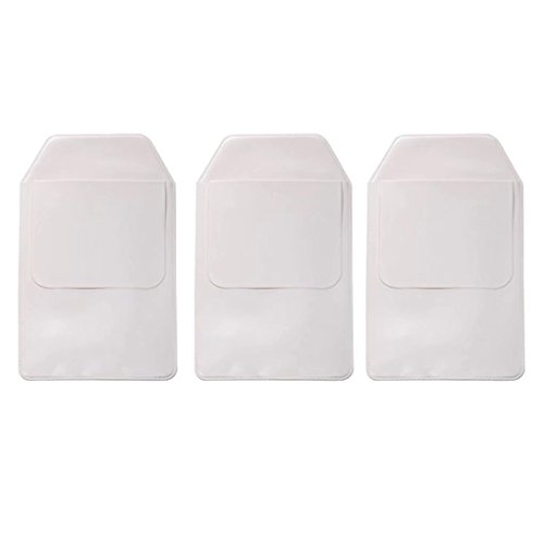 GOLF 3 Pieces Classical White Pocket Protector for School Hospital Office