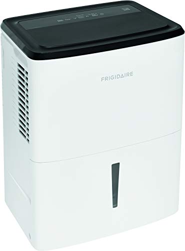 Frigidaire, White 22-Pint Dehumidifier with Effortless Humidity Control