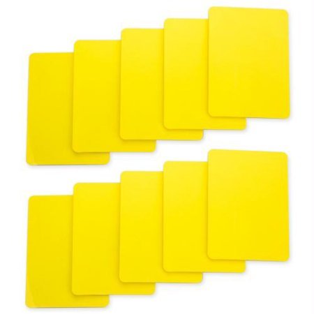 DA VINCI 12 Bridge Size Narrow 2.25 x 3.5 Inch Casino Quality Plastic Plastic Cut Cards, Yellow