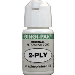 Gingi-Pak Pharmaceutical 10120M Gingi-Pak Max Original Cord 2 Ply w/Epi Ea
