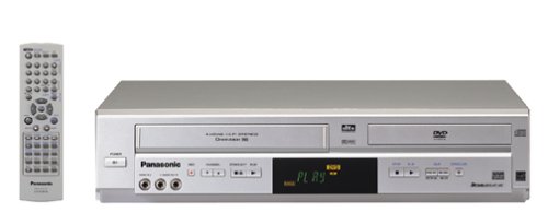 Panasonic PV-D4744S Progressive Scan DVD / VCR Combo , Silver
