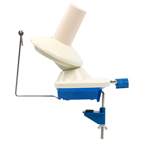 YaeTek Hand-Operated Yarn Ball Winder - Manual Wool Winder Holder for Swift Yarn Fiber String Ball