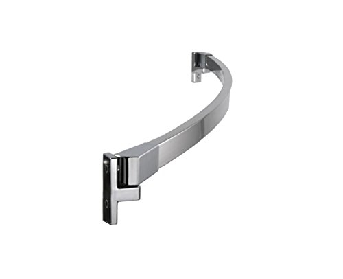 Preferred Bath Accessories 112-5SS-A Curved Shower Rod Adjustable 42' To 62', Chrome