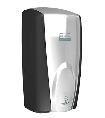 Rubbermaid Commercial Products Touch-Free Auto Foam Soap Dispenser, Chrome