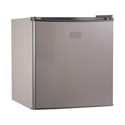 BLACK+DECKER BCRK17V Compact Refrigerator Energy Star Single Door Mini Fridge with Freezer, 1.7 Cubic Ft., VCM