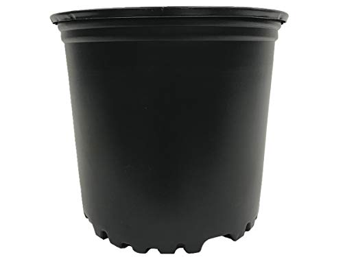 Viagrow 1 Gal. plastic Nursery Pots (3.78 Liters) 20-Pack