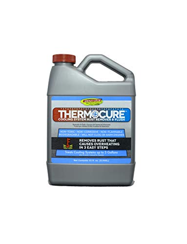 Thermocure Coolant System Rust Remover, Safely Removes the Rust from Cars Cooling System, 32 oz Bottle