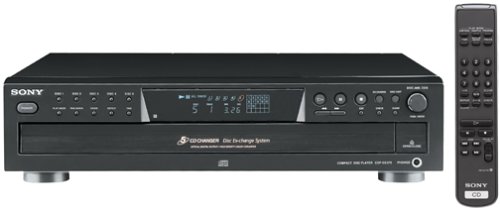 Sony CDP-CE375 5-Disc Carousel-Style CD Changer (Discontinued by Manufacturer)