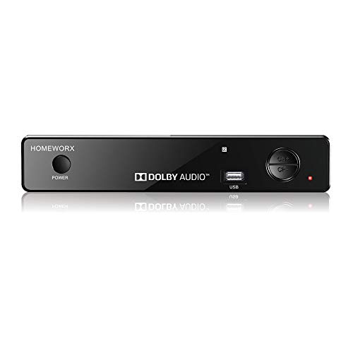 Mediasonic HDTV ATSC Digital Converter Box with TV Tuner and USB Multimedia Function (HW-150PVR) – Renewed