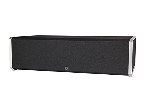 Definitive Technology CS-9040 Center Channel Speaker | Built-in 8” Bass Radiator for Home Theater | High Performance | Premium Sound Quality | Single, Black