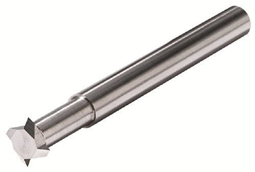 Micro 100 TM-250-16 Solid Carbide Precision Thread Mill, 4 Flutes, 0.250' Cutter Diameter, 0.100' Neck Diameter, 1' Neck Length, 0' Flat, 0.65' Thickness, 14 to 48 Threads per Inch, 1/4' Shank Diameter, 2.5' Overall Length