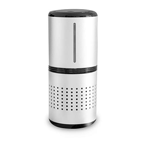 CONVENIC Travel Size Air Purifiers - Portable Air Purifier with HEPA Filter - 2-in-1 Ultrasonic Humidifier Mode - Aromatherapy Function - Ultra-Low Noise Level - Office, Car, Small Room, Desktop Air Purifier, Portable Air Purifier for Travel