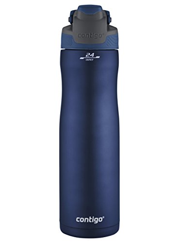 Contigo Autoseal Chill Vacuum-Insulated Stainless Steel Water Bottle, 24 Oz., Monaco