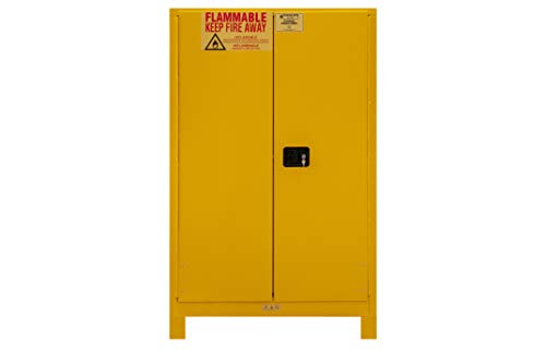 Durham 1090ML-50 Flammable Storage, 90 Gallon, Manual, Yellow