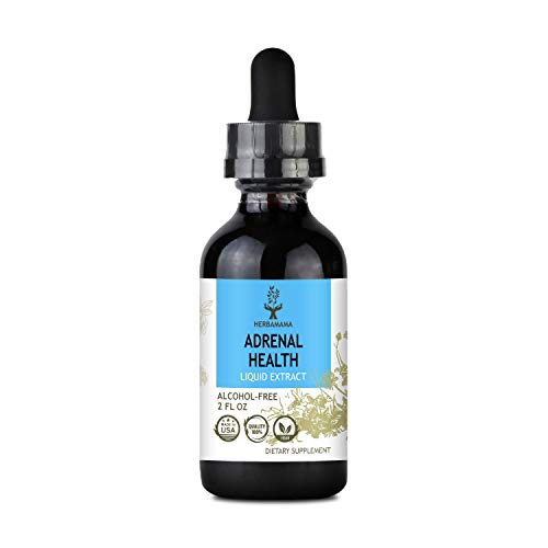 Adrenal Health Liquid Extract 2 fl oz | All-Natural Adrenal Supplement | Herbal Formula | Cortisol Manager with Ashwagandha & Rhodiola Rosea | Anxiety and Stress Relief | Mood Booster