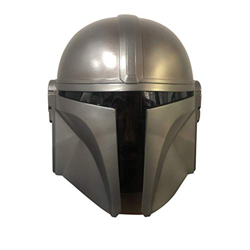 Resin Mask, Mandalorian Deluxe Helmet Adult Full Head Cosplay Costume Halloween Cosplay Costume for Halloween, Mask for Mandalorian Yoda Helmet, The Force Awakens Bounty Hunter Deluxe Helmet Cosplay