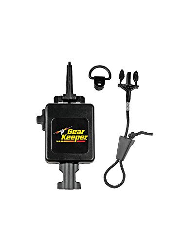 Hammerhead Industries Gear Keeper CB MIC KEEPER Retractable Microphone Holder RT3-4112 – Features Heavy-Duty Snap Clip Mount, Adjustable Mic Lanyard and Hardware Mounting Kit - Made in USA