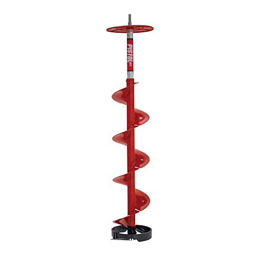 Eskimo 35600 Pistol Bit 8' Ice Auger Drill Adaptive Ice Auger Weighs only 3.9 Pounds, Centering Point, Redrills Old Holes Easily Extremely Fast Cutting, 42'