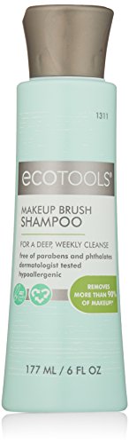 Ecotools Makeup Brush Cleaner Cleansing Shampoo, 6 oz