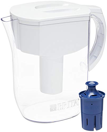 Brita Everyday Pitcher with 1 Longlast Filter, Large 10 Cup, White