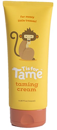 T is for Tame | Hair Taming Matte Cream | Made for Babies, Toddlers, Kids | 100% Natural Ingredients, Organic Coconut Oil & Jojoba | Light Hold | Not Stiff, Sticky, or Greasy