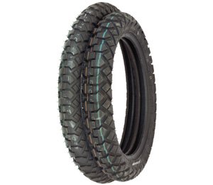 IRC GP-110 Dual Sport Tire Set - Compatible with Honda XR250L SL350K 72-73 XR650L - Tires Only