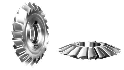 F&D Tool Company 11981-A952-60 Double Angle Shank Type Cutters, 3/4' Diameter, 3/16' Cutter Width, 3/8' Shank Diameter, 2 3/8' Overall Length, Included Angle: 60