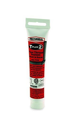 Rectorseal 23710 1-3/4-Ounce Tube T Plus  Pipe Thread Sealant