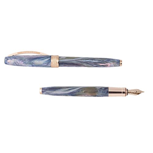 Visconti Van Gogh'Orchard In Blossom' Fountain Pen Fine Nib With Ink Refill Converter, The Impressionist Collection, Limited Edition Fine Writing Instrument (KP12-13-FP-F)