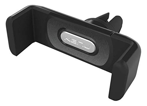 Kenu Airframe+ | Vent Car Phone Mount Holder | Android, Samsung, iPhone 11 Pro Max/11 Pro/11, iPhone Xs Max/Xs/X/XR, iPhone 8 Plus/8, iPhone 7 Plus/7, iPhone 6s Plus/6s, iPhone 6 Plus/6 | Black