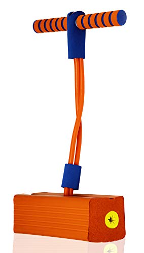 Foam Pogo Jumper for Kids, Fun and Safe Jump Stick, Pogo, Pogo Hopper Makes Squeaky Sounds, Support 250lbs