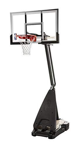 Spalding NBA Hybrid Portable Basketball System - 54' Acrylic Backboard