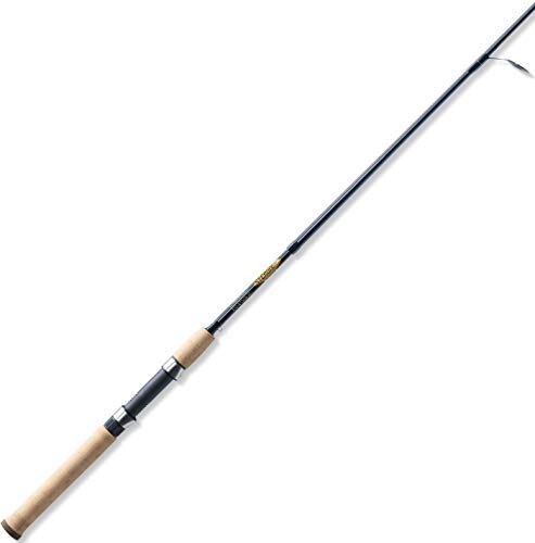 St. Croix TRS66MF4 Triumph Travel 4-Piece Graphite Spinning Fishing Rod with Cork Handle, 6-feet 6-inches